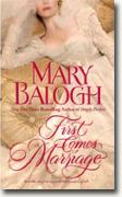 Buy *First Comes Marriage* by Mary Balogh online